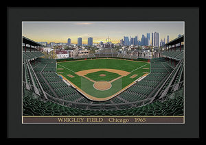 Wrigley Field 1965 - Framed Print