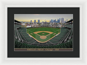 Wrigley Field 1965 - Framed Print