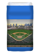 Load image into Gallery viewer, Wrigley Field 1965 - Duvet Cover
