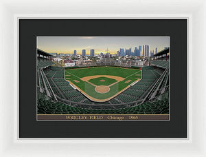 Wrigley Field 1965 - Framed Print