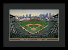 Load image into Gallery viewer, Wrigley Field 1965 - Framed Print
