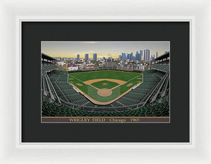 Wrigley Field 1965 - Framed Print