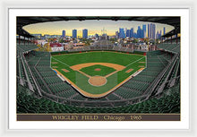 Load image into Gallery viewer, Wrigley Field 1965 - Framed Print
