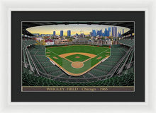 Load image into Gallery viewer, Wrigley Field 1965 - Framed Print
