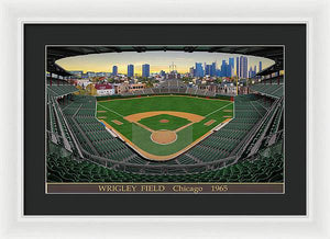 Wrigley Field 1965 - Framed Print