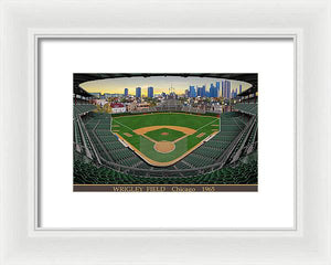 Wrigley Field 1965 - Framed Print