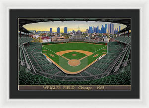 Wrigley Field 1965 - Framed Print