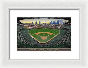 Wrigley Field 1965 - Framed Print