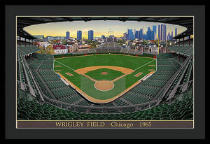 Wrigley Field 1965 - Framed Print