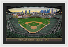 Load image into Gallery viewer, Wrigley Field 1965 - Framed Print
