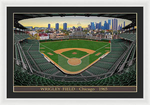 Wrigley Field 1965 - Framed Print