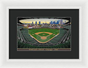 Wrigley Field 1965 - Framed Print