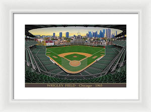 Wrigley Field 1965 - Framed Print