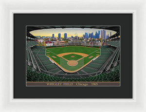 Wrigley Field 1965 - Framed Print