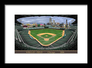 Wrigley Field 2006 - Framed Print