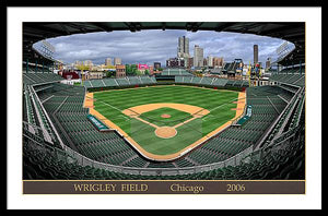 Wrigley Field 2006 - Framed Print