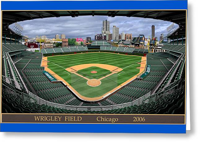 Wrigley Field 2006 - Greeting Card