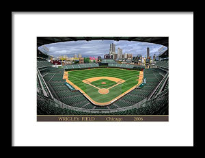 Wrigley Field 2006 - Framed Print