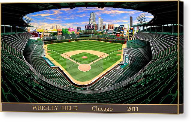 Wrigley Field 2011 - Canvas Print