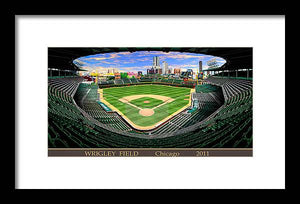 Wrigley Field 2011 - Framed Print