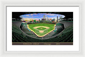 Wrigley Field 2011 - Framed Print