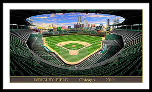 Wrigley Field 2011 - Framed Print