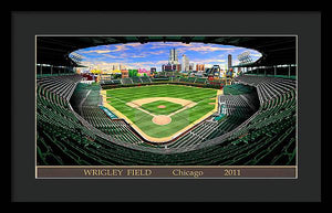 Wrigley Field 2011 - Framed Print