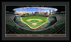 Wrigley Field 2011 - Framed Print