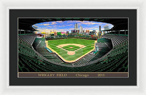 Wrigley Field 2011 - Framed Print