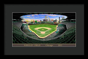 Wrigley Field 2011 - Framed Print