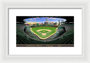 Wrigley Field 2011 - Framed Print