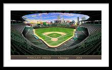 Load image into Gallery viewer, Wrigley Field 2011 - Framed Print
