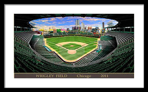 Wrigley Field 2011 - Framed Print