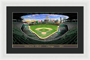 Wrigley Field 2011 - Framed Print