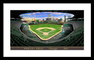 Wrigley Field 2011 - Framed Print