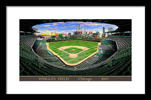 Load image into Gallery viewer, Wrigley Field 2011 - Framed Print
