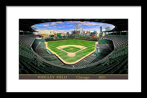 Wrigley Field 2011 - Framed Print