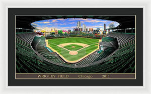 Wrigley Field 2011 - Framed Print