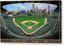 Load image into Gallery viewer, Wrigley Field 2016 - Canvas Print
