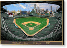 Load image into Gallery viewer, Wrigley Field 2016 - Canvas Print
