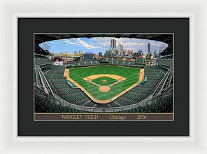 Wrigley Field 2016 - Framed Print