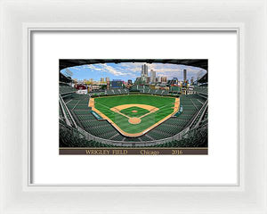 Wrigley Field 2016 - Framed Print