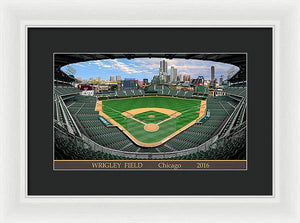 Wrigley Field 2016 - Framed Print