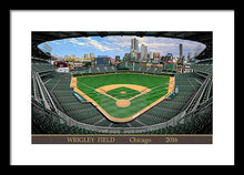 Load image into Gallery viewer, Wrigley Field 2016 - Framed Print
