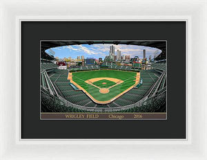 Wrigley Field 2016 - Framed Print