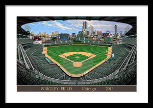 Wrigley Field 2016 - Framed Print