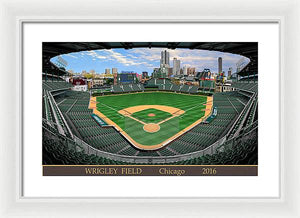 Wrigley Field 2016 - Framed Print