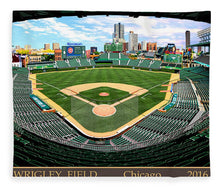 Load image into Gallery viewer, Wrigley Field 2016 - Blanket
