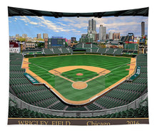 Load image into Gallery viewer, Wrigley Field 2016 - Tapestry
