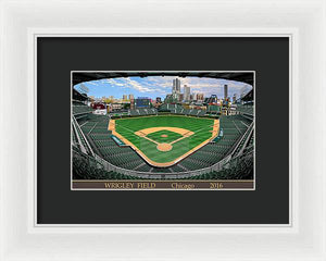 Wrigley Field 2016 - Framed Print